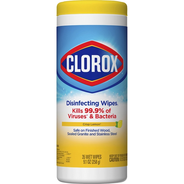 Clorox Disinfecting Wipes, Citrus Blend, WE, PK 35 CLO01594 - main